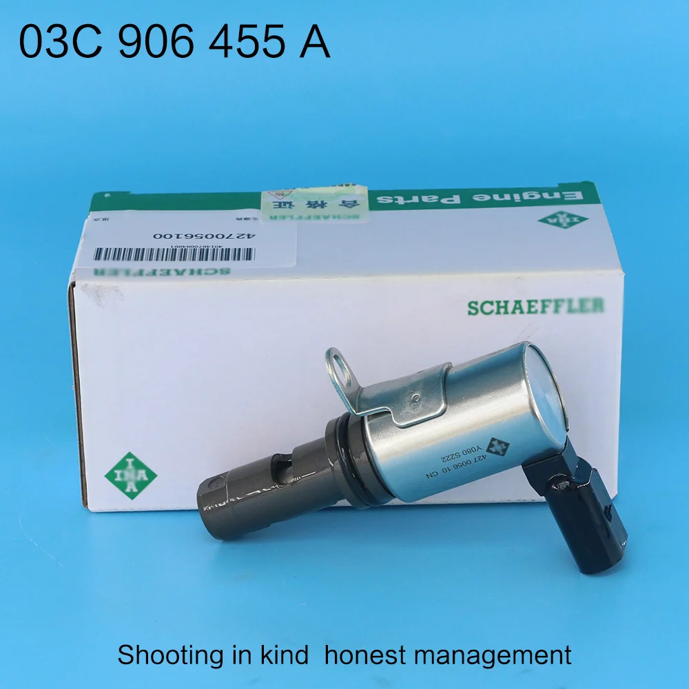 03C906455A Variable Valve Timing VVT Solenoid Valve For Audi A1 A3 VW Golf Eos Tiguan Seat Ibiza Skoda Fabia 1.4TSI
