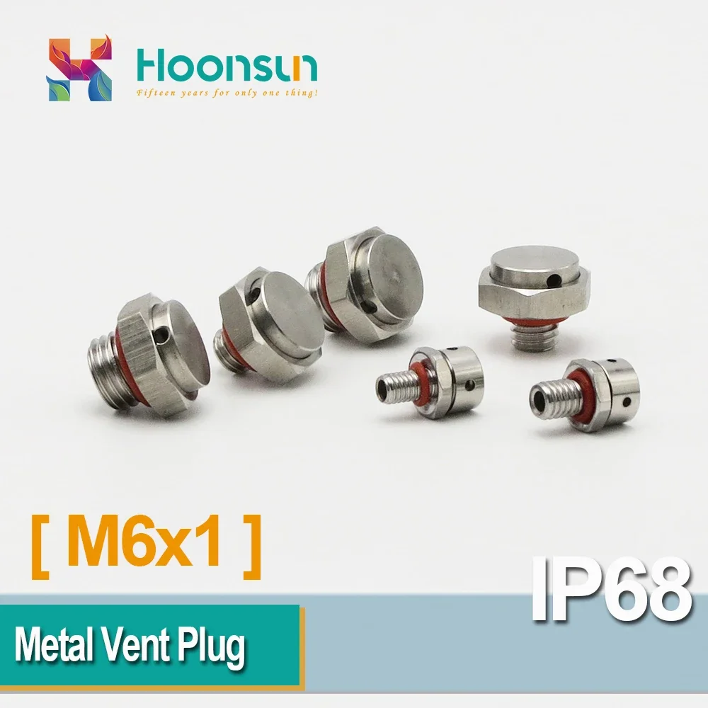 10pcs M6x1 M6*1 M6 Metal Screw Vent Plug Breathable Screw Vent Valve SS304