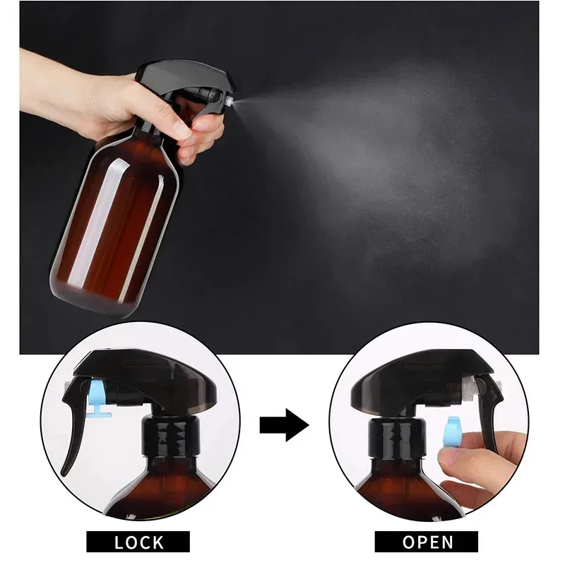 500Ml/16.9ounce Spray Bottle Refillable Plastic Plant Sprayer for Plants Detergent Hairdressing Gardening Makeup