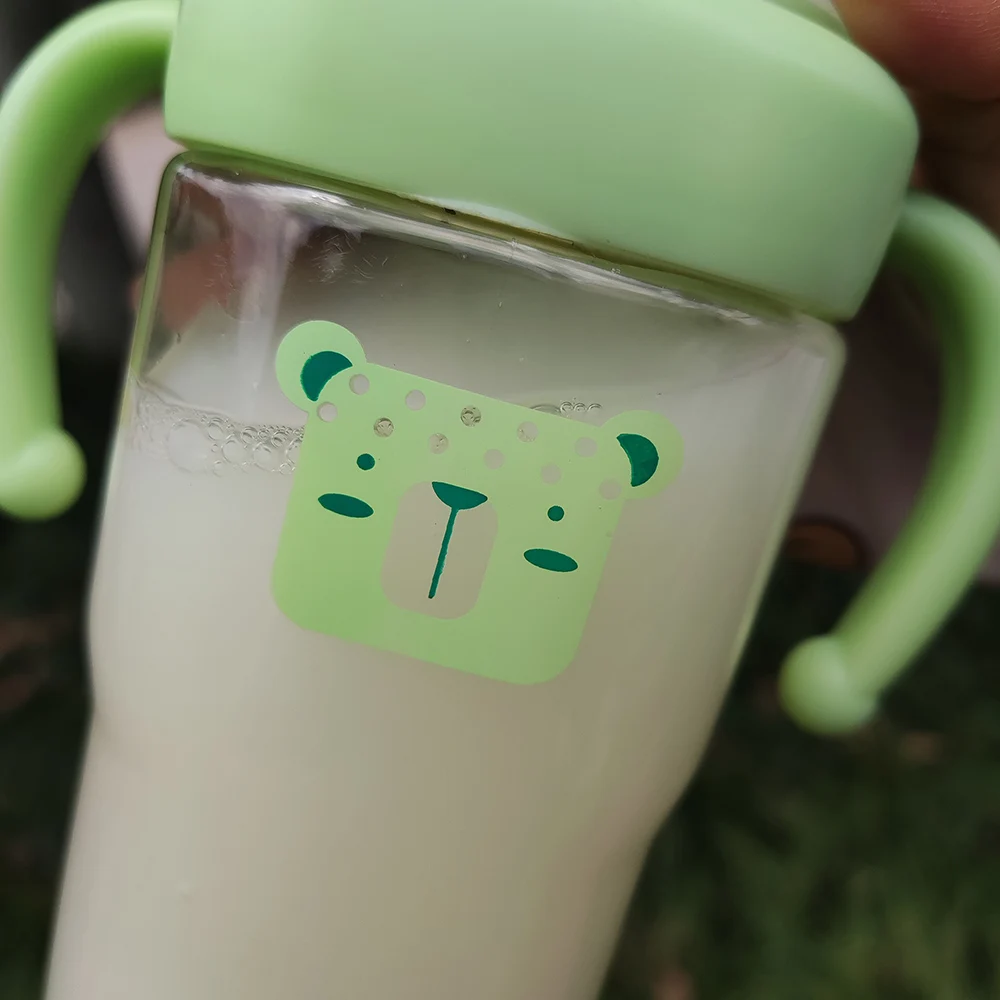 300ml Newborn Baby Bottles Anti-Choke Glass Feeding Bottle Wide Caliber Imitation Breast Infant Nursing Bottle For 0-6 Month BPA
