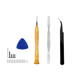 Enhanced Thumbstick Repair Kit for VR Controllers - Includes 3D Analog Joysticks and T5 Screwdrivers (Tool kit)