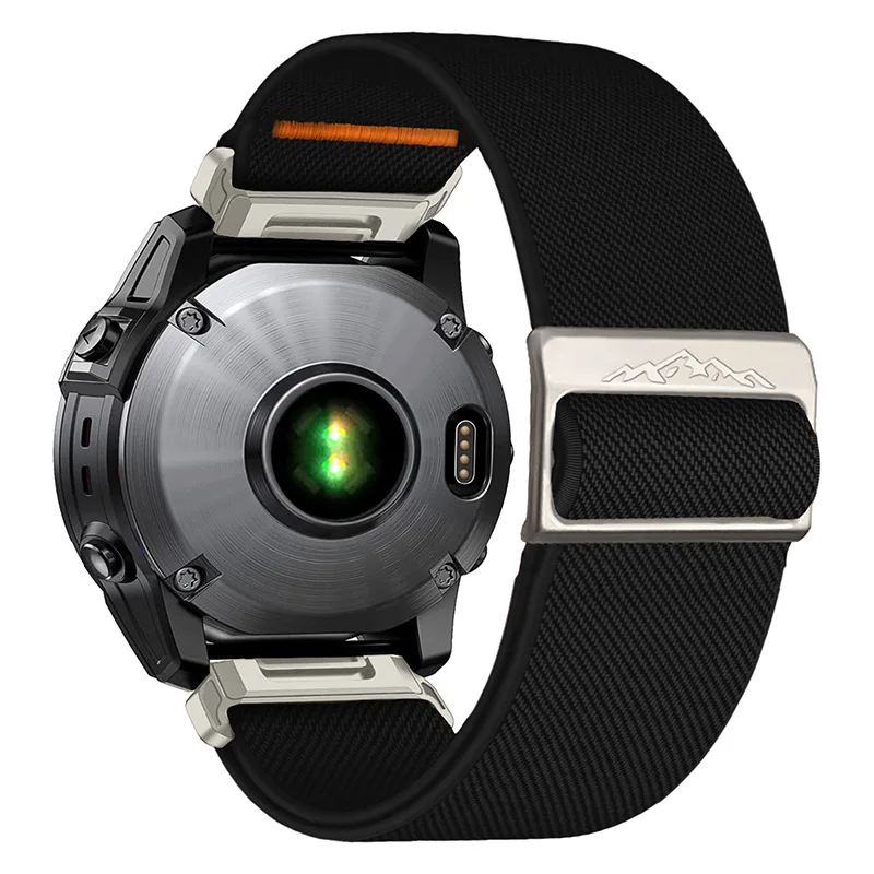 Elastic Nylon Loop Strap - 26/22mm Sport Bracelet Watchband