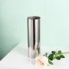 9x20Hcm SUS304 Stainless Steel Vase Decorative Centerpiece For Home or Wedding (Silver) 3
