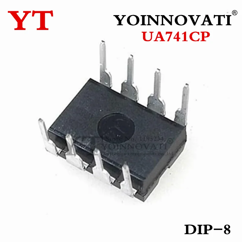 10PCS/100PCS UA741CP DIP-8 UA741 DIP UA741CN UA741C logic ic