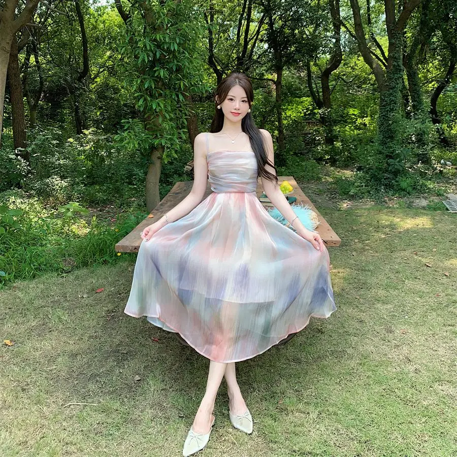 

2022 г., платье без рукавов Dawn Grace подтяжки с принтом Nimble Lithe с цветочным рисунком, бесплатная доставка