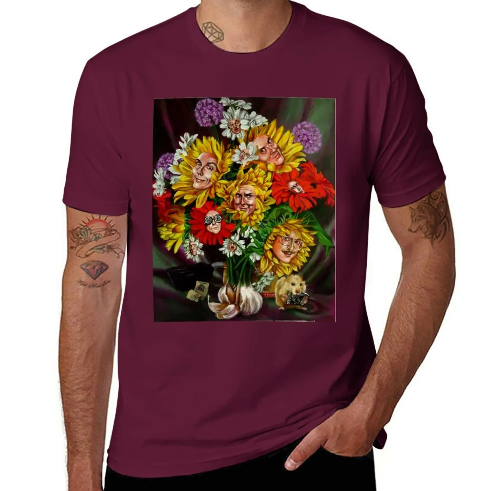 

New Weird Alliums Yankovic T-Shirt cat shirts custom t shirts cute tops anime clothes heavy weight t shirts for men