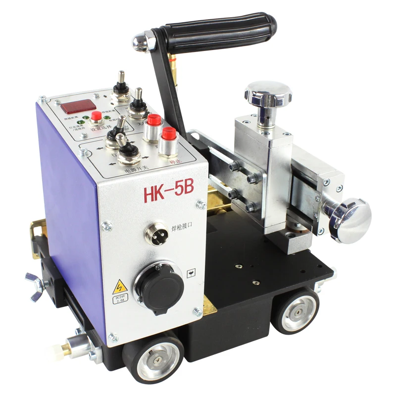 HK-5B DC24V Mobile Welding Equipment 150-1900mm/min Welding Speed Trolley Magnetic Adsorption