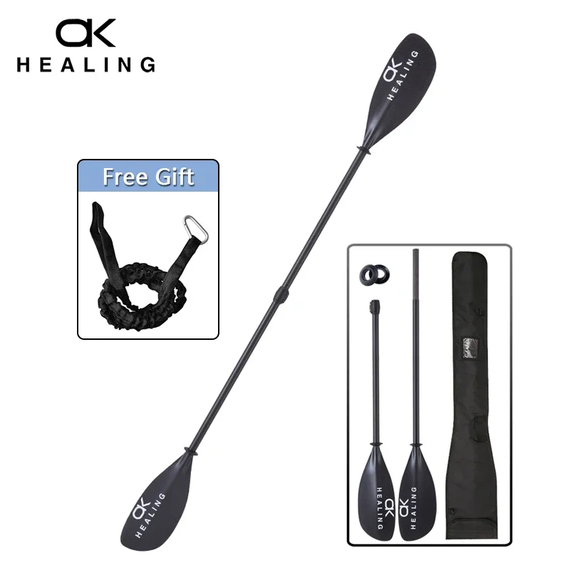 880gUltraLightWeightKayakPaddleFullCarbonFiberKayakingPaddles