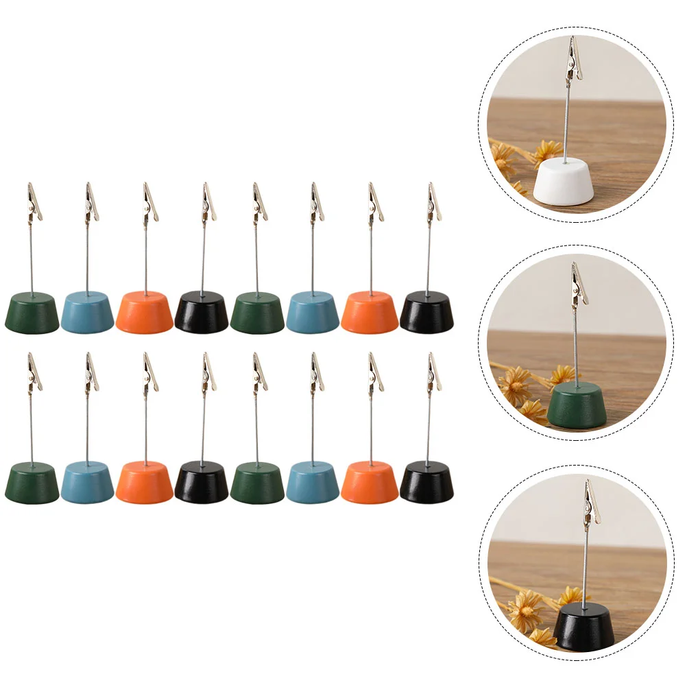 

16 шт. многофункциональные зажимы для сообщений, портативные зажимы для карт, настольные держатели для записей