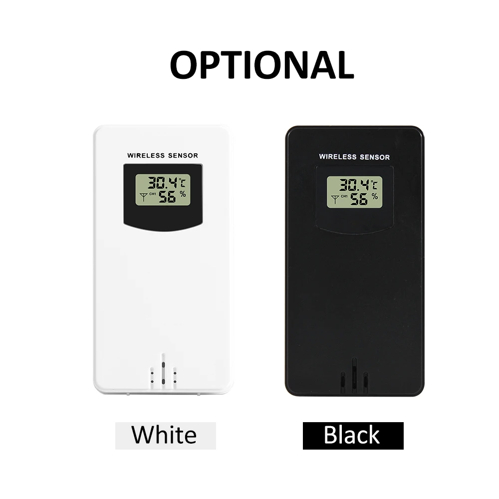 Wireless Sensor Indoor Outdoor Temperature Humidity Meter Hygrometer Digital Thermometer Used with FanJu Weather Stations temperature humidity meter air thermohygrometer
