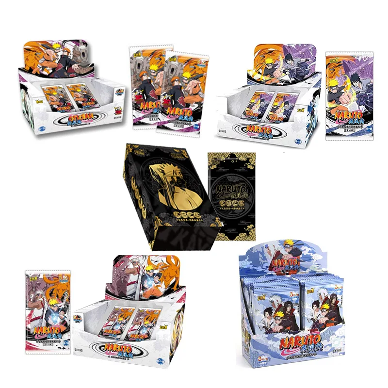 All'Ingrosso Naruto Collection Cards Booster Box A Master Case T4 W5 Kayou Original Set Completo Rare Bp Collection Cards