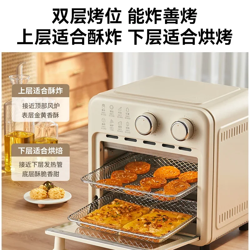 Joyoung Air fryer oven Low fat oil free deep fryer Multi function airfryer electric oven 9L Automatic Air fryers Home appliances 6