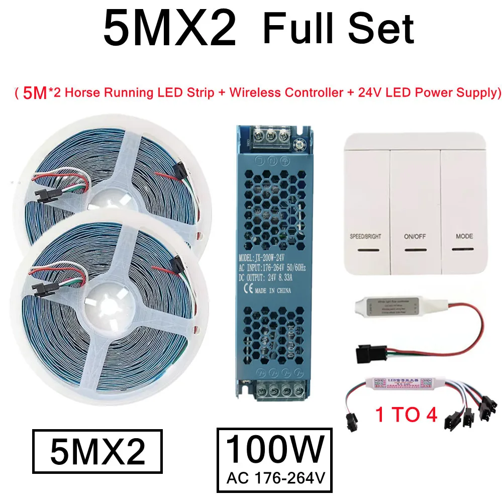 ตัวเลือกสินค้า สายริบบิ้น LED ยืดหยุ่น 24V 126 LED/M 10-20 เมตร