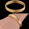 9 Style Punk Gold Silver Color Bracelets for Women Streetwear Goth Round Flower CZ Metal Open Bangle Fashion Jewelry Gifts 6
