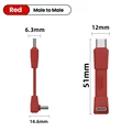 Red 51mm Male TO M