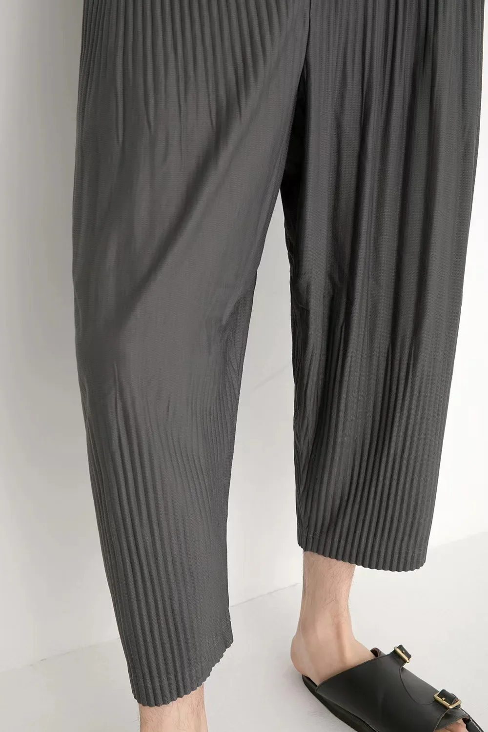 Men's Casual Trousers Folded Harem Pants Draped Sensation Sportswear Skateboard Long Pants China Origin AE Stock Brand