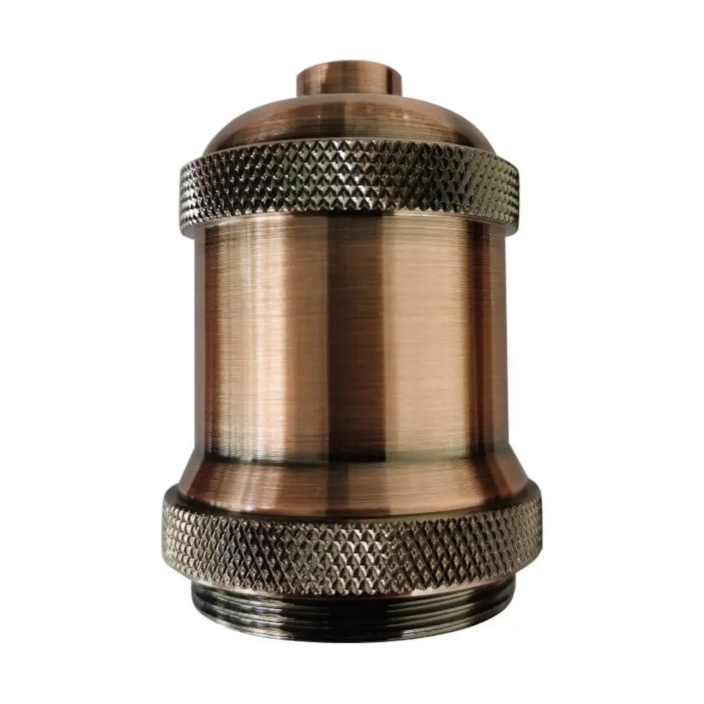 Lamp Bases Holder Retro Aluminum E27 Ceiling Lamp Holder Vintage Retro Edison Pendant Light Socket Decorative Accessory