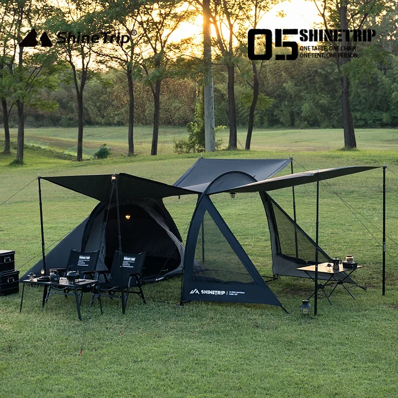 多機能シントリップトンネルキャンプテント、軽量シェード、日焼け止め