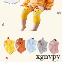 xgnvpyKorean version of spring and summer children knee pads elbow pads baby terry sock dispensing antislip antifalling crawling 3