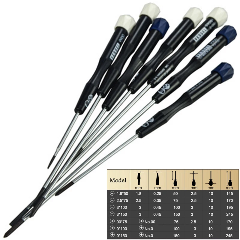 Japan Vessel Original Screwdriver No.9900E Micro screw driver for