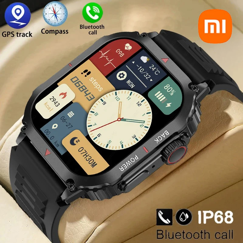 

Смарт-часы Xiaomi 1,95 дюйма с функцией измерения уровня сахара в крови