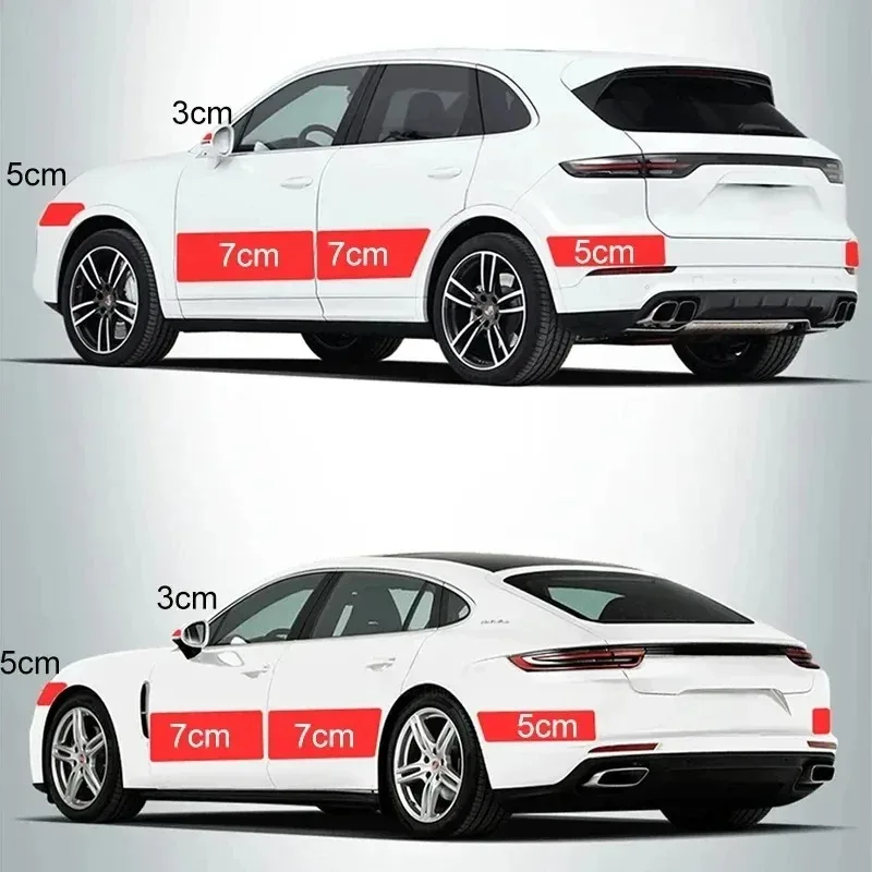 Carbon Fiber Protective Film Sticker for Car Body Auto Door Sill Threshold Scratch Proof Waterproof Matte Black Nano Paste Strip