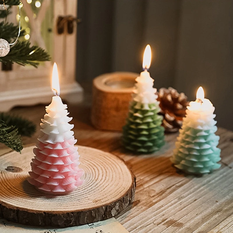 1pc Décorations De Noël, Porte-bougies De Noël, Porte-bougies Pour Sapin De  Noël, Décorations De Table Pour Noël, Fête Du Nouvel An, Décorations De