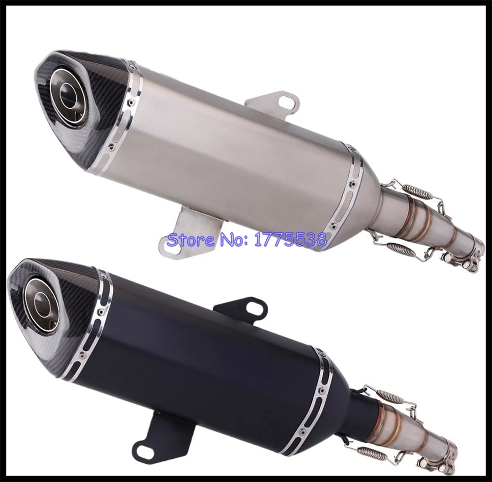 For HONDA Forza350 NSS350 2021-2024 ADV350 2022-2024 Motorcycle Exhaust System Link Pipe Escape Moto Muffler Carbon DB Killer - Image 5