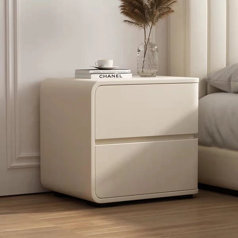 

Simplicity Bedside Table Italian Modern Storage Light Luxury Bedside Table Woodiness Comodini Camera Da Letto Home Furniture