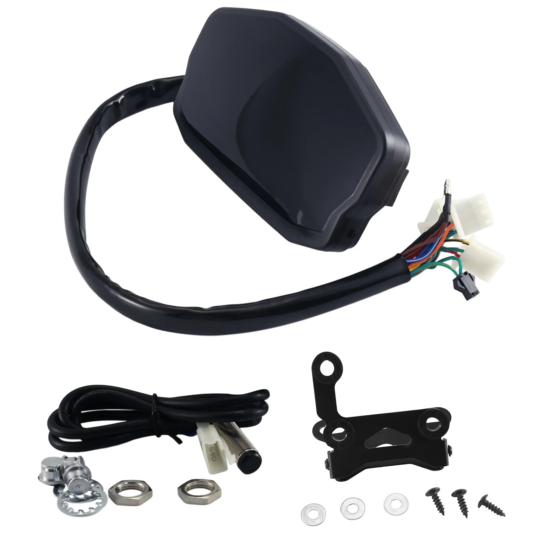 

Universal Full LED Motorcycle Spee eter Digital O eter for 2 4 Cylinders for Honda Ducati Kawasaki Yamaha A