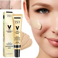 BB Cream Brighten Even Skin Tone Liquid Foundation Moisturizing Hydrating Concealer Cover Blemishes Concel Pores Makeup Base 1