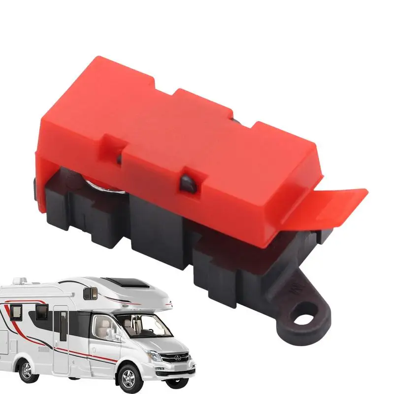 

Automotive Fuse Holder Fuse Box Holder 200A Modification Blade Fuse Box Large Fork Bolt Type Fuse Block Holder Universal Fuse