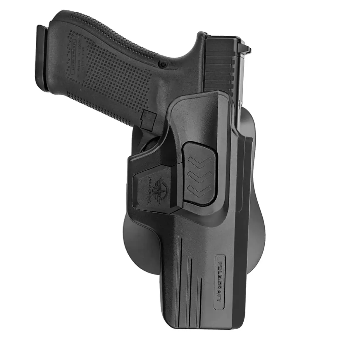 OWB Holster Paddle Polymer Fit: Glock 17 (Gen 1-5) / Glock 22 31 (Gen 1-4) Compatible with 19 19X 25 44 45 1-5)23 32