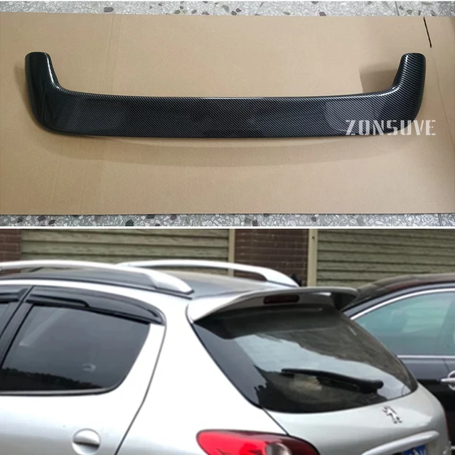 Peugeot 207 trunk spoiler lip bodykit body kit - Car Accessories