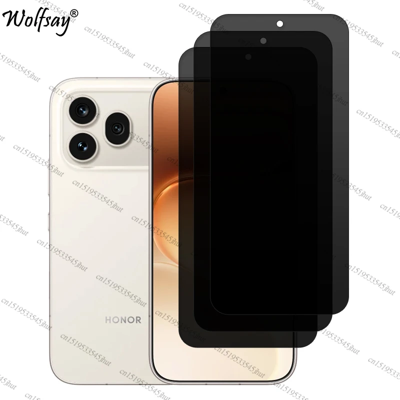 Enhanced Privacy Tempered Glass Screen Protector with Camera Lens Film