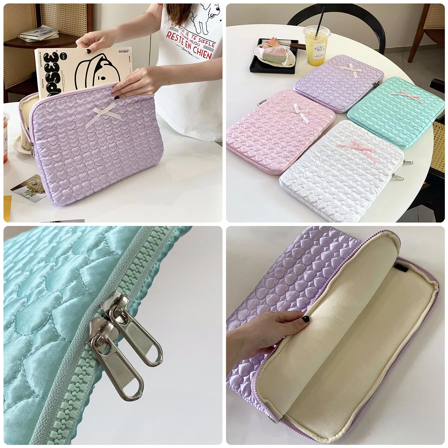 Bowknot Laptop Sleeve Case - Elegant and Stylish Protection