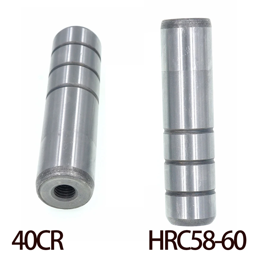 

24mm OD 210/220/230/240/250/260/270/280/290/300mm Length M12 Inner Thread 40CR HRC60 Mould Straight Guide Pillar Post Pin