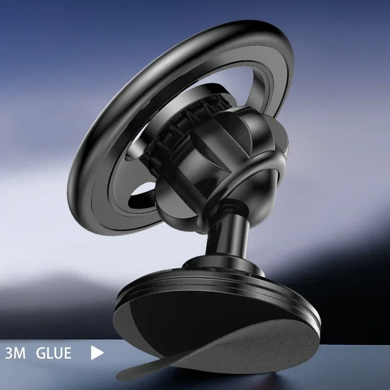 Magnetic Wireless Charging Car Phone Holder with Vent Mount and Magsafe Ring