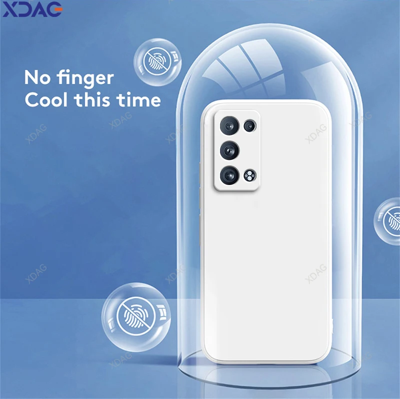 Premium Liquid Silicone Soft Phone Back Cover - Pure Color Design