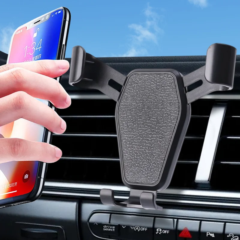 

Multi-function Car Mobile Phone Holder Auto Dashboard Outlet GPS Smartphone Mount Bracket for IPhone IPad Clip Type Stand