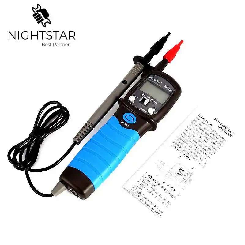 HP-38B Digital Multimeter Pen Type Meter DC AC Voltage Continuity Tester