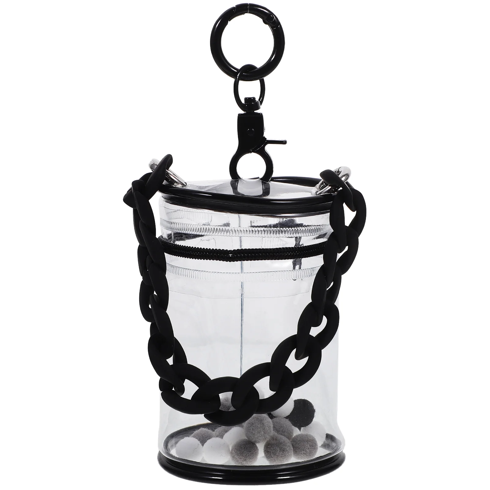 

Transparent Baby Bag Mini Dolls Small Handbags Lightweight Holder The Tote Storage Clear