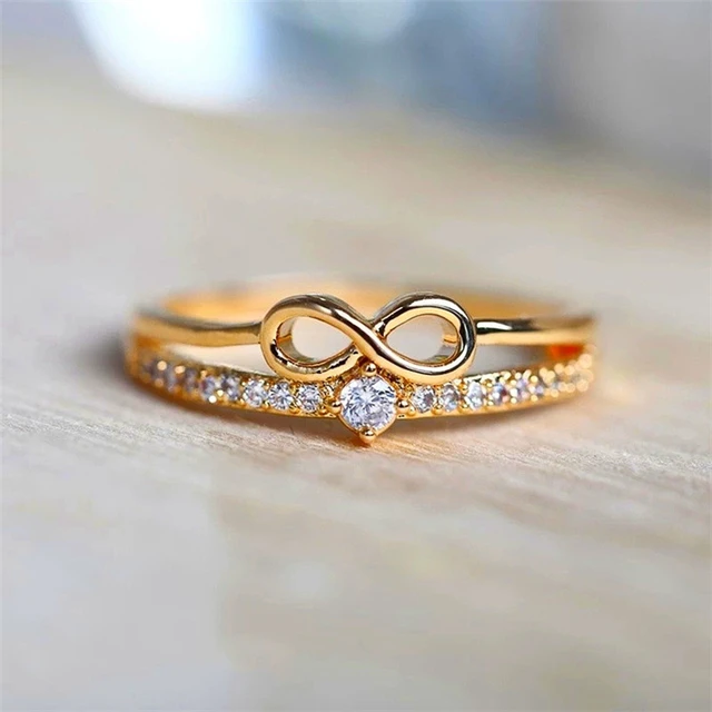 Highly Polished Infinity Stainless Steel Ring Scr4083 | Wholesale Jewelry  Website