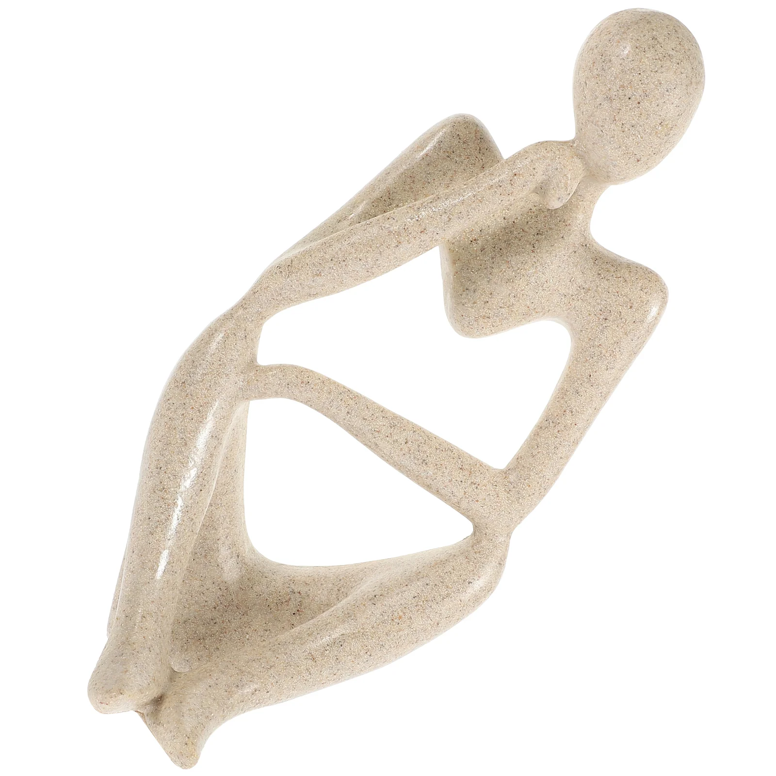

Shelves Thinker Ornament Office Decor Resin Sculpture Ornaments Abstract Statue