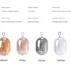 1-5pcs New Style Space Capsule Makeup Egg Dust-proof Storage Boxes Transparent Breathable Women Make Up Accessories Beauty Tools 5