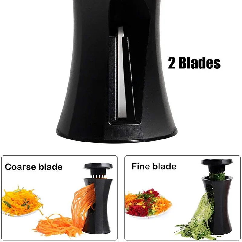 Multifunctional Vegetable Spiralizer Spiral Slicer Zucchini Pasta Noodle Cutter Spaghetti Maker Kitchen Gadgets