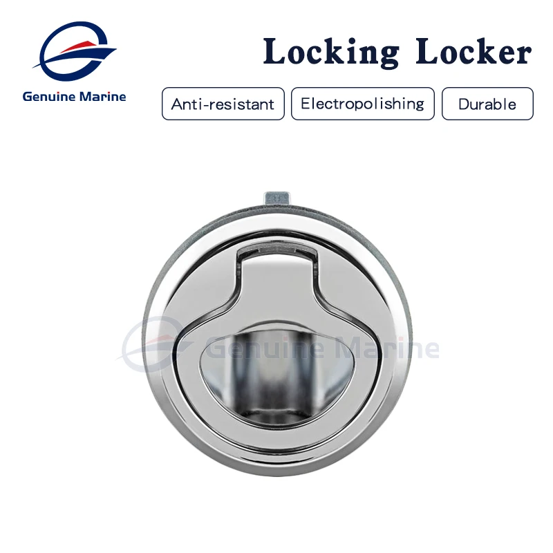 5/10PCS Marine Hatch Locking Locker Small Size Boat Flush Pull Hatch Slam Latch For RV Yacht Camper Trailer Door Cabinet Lock durable door locking knob tab 1584 4616 car window locker for chevytahoe gmc yukon interior front rear side