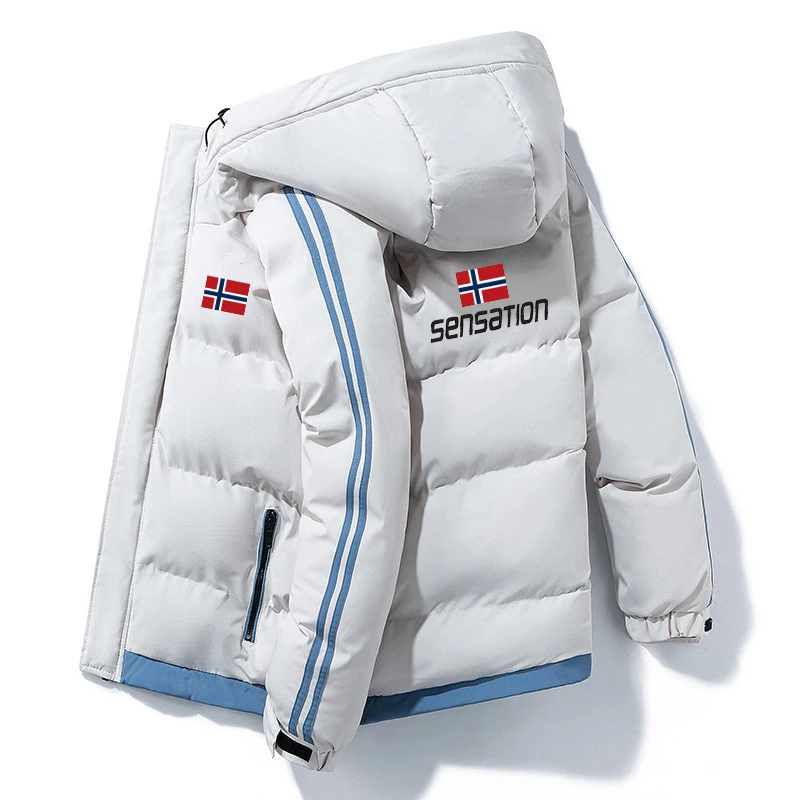 Рисунок 2 - Зимняя брендовая мужская куртка с хлопковой подкладкой