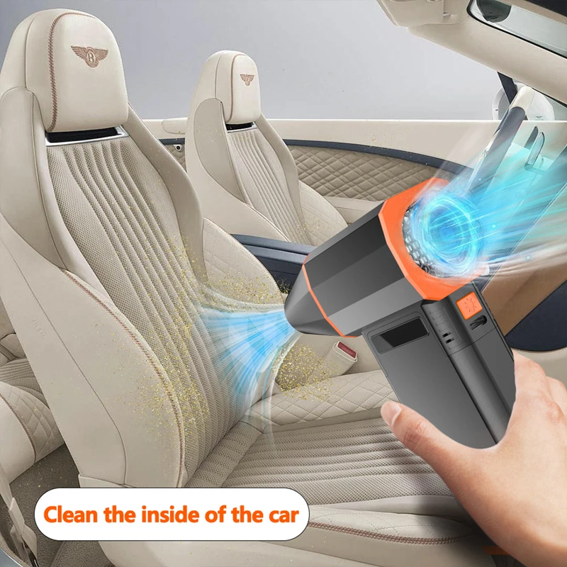 New High-Speed Brushless Hair Dryer with 130,000 RPM Turbo Fan Multipurpose Portable Handheld High-Speed Brushless Powerful Blow