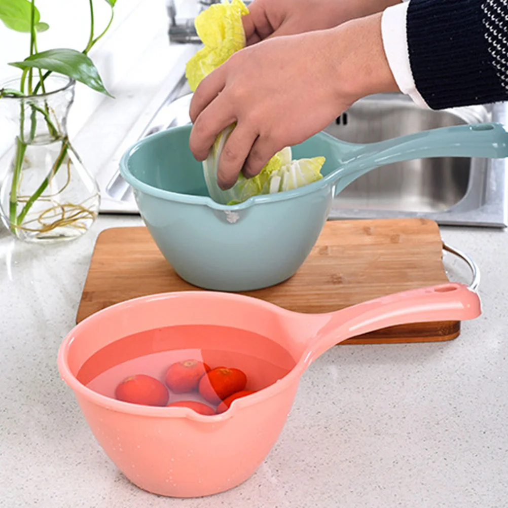 Water Scoop Water Ladle Kitchen Ladle Plastic Bucket Dipper Large Capacity Scoop For Home Garden 3 Pcs